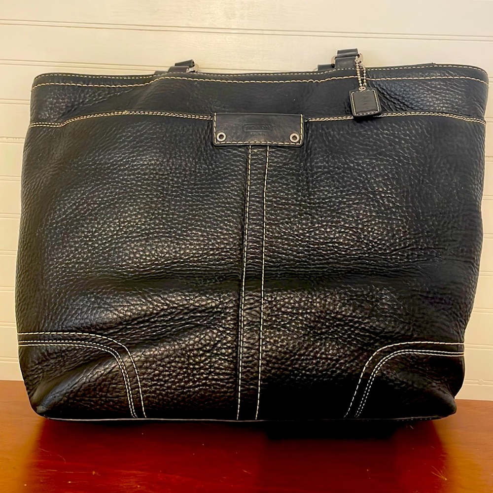 Coach leather 💼 bag / laptop bag
